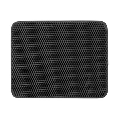 Black Cat litter mat