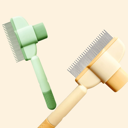 Close-up of Cat Detangling Brush fine bristles